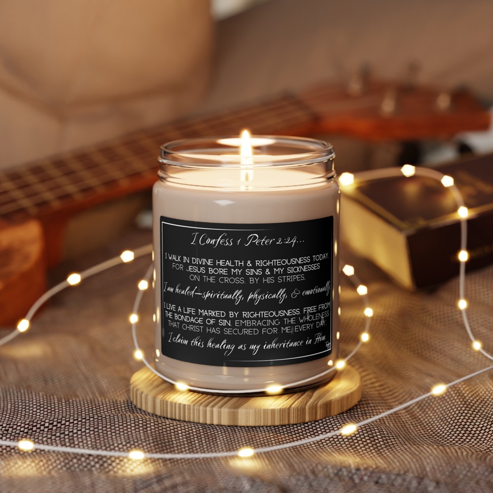 soy candles with sayings