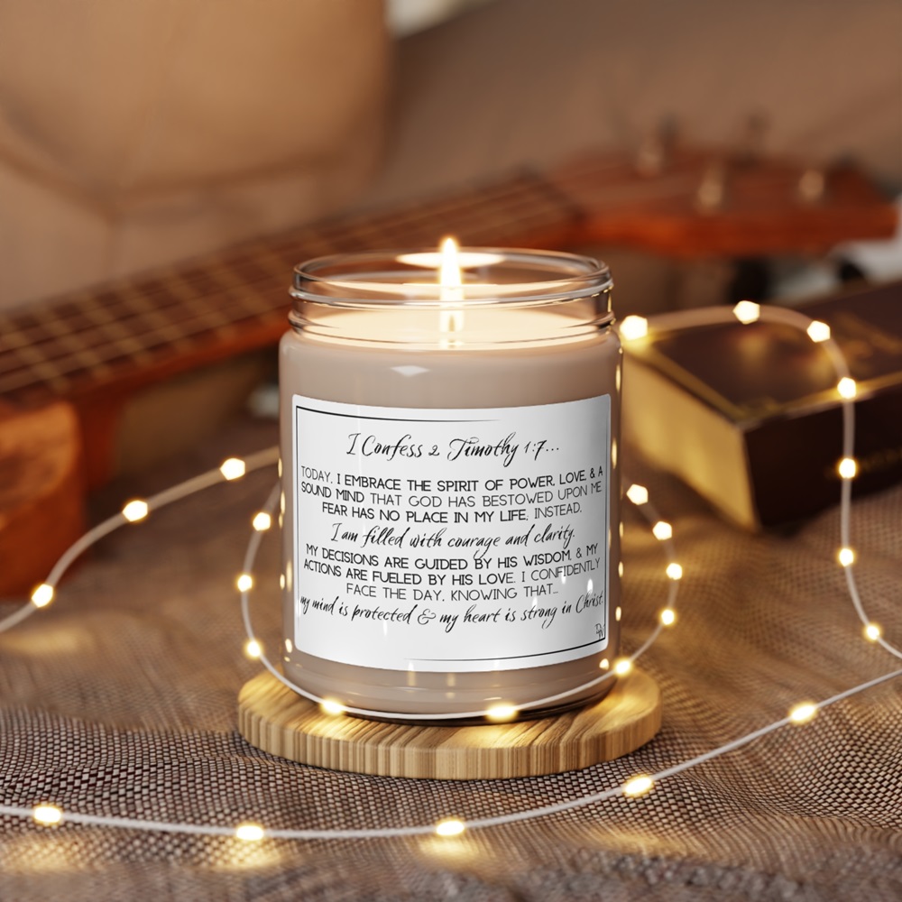 scented bible verse candles