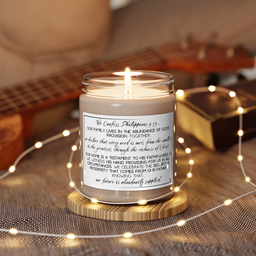 scented biblical candles